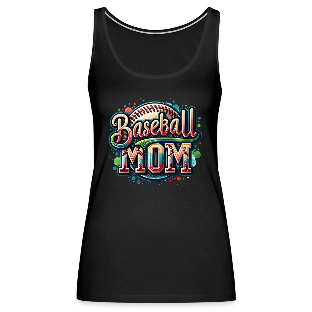 Baseball Mom Premium Tank Top - option1# - Women’s Premium Tank Top | Spreadshirt 917