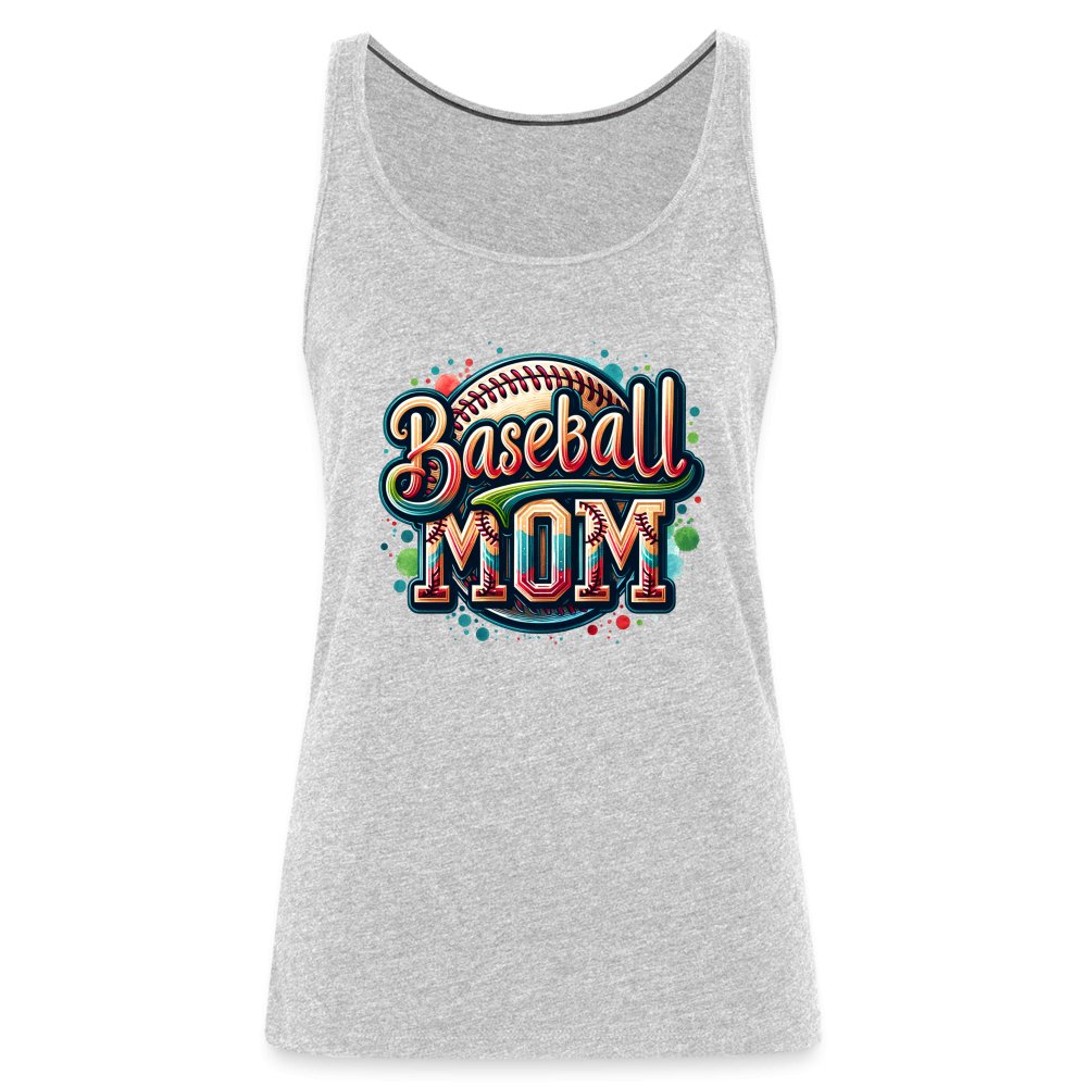 Baseball Mom Premium Tank Top - option1# - Women’s Premium Tank Top | Spreadshirt 917