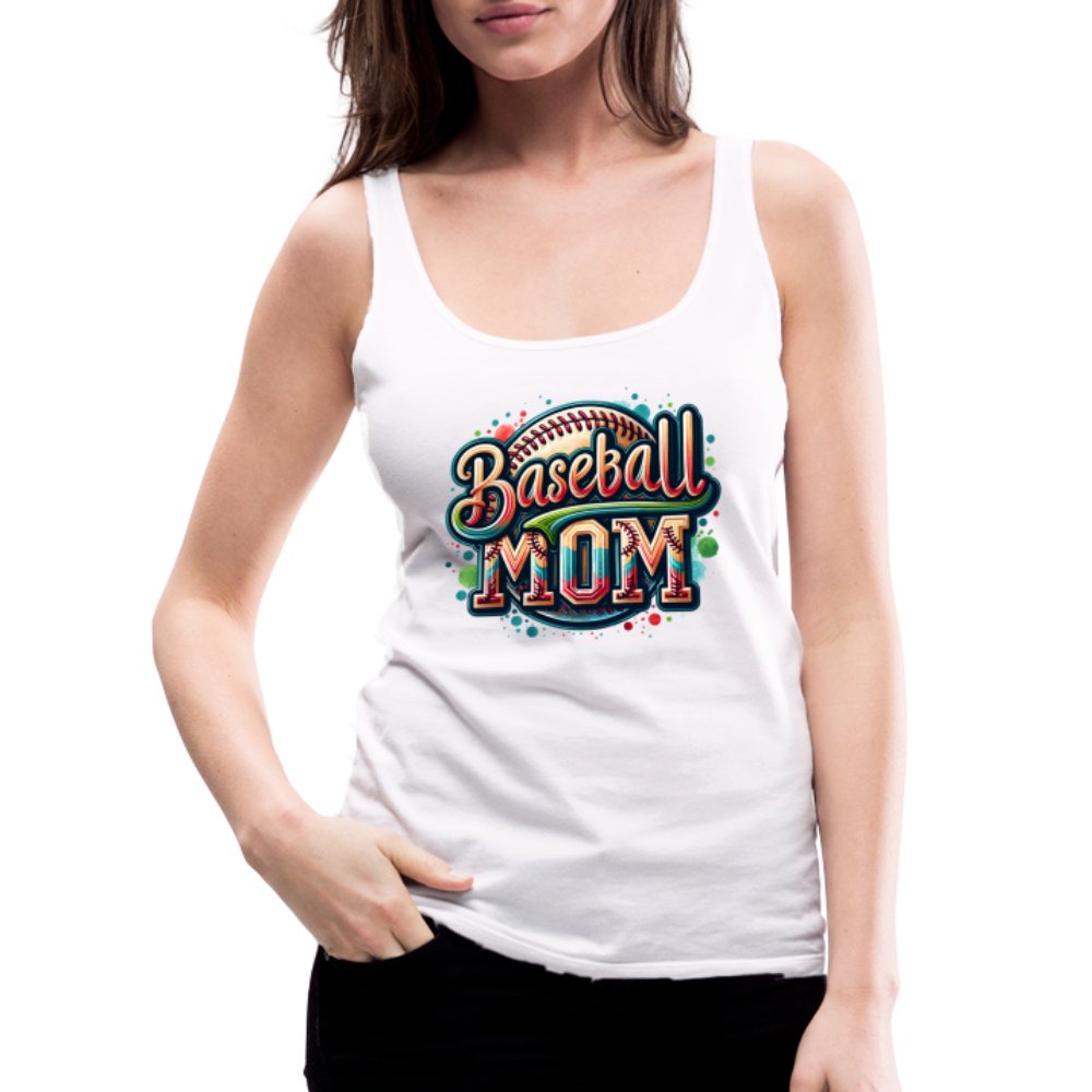 Baseball Mom Premium Tank Top - option1# - Women’s Premium Tank Top | Spreadshirt 917