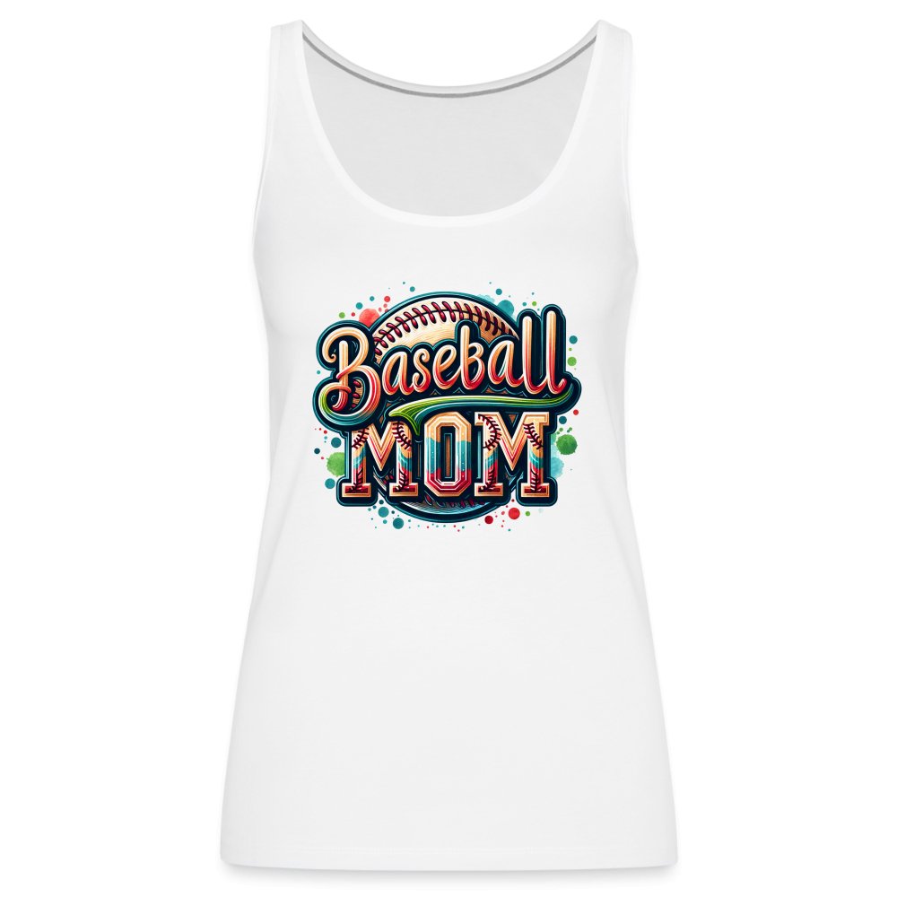 Baseball Mom Premium Tank Top - option1# - Women’s Premium Tank Top | Spreadshirt 917