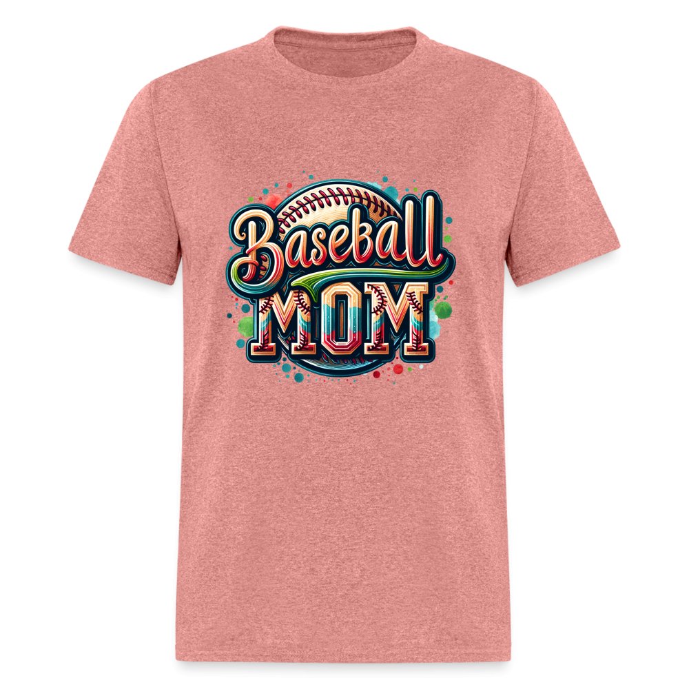 Baseball Mom T-Shirt - option1# - Unisex Classic T-Shirt | Fruit of the Loom 3930