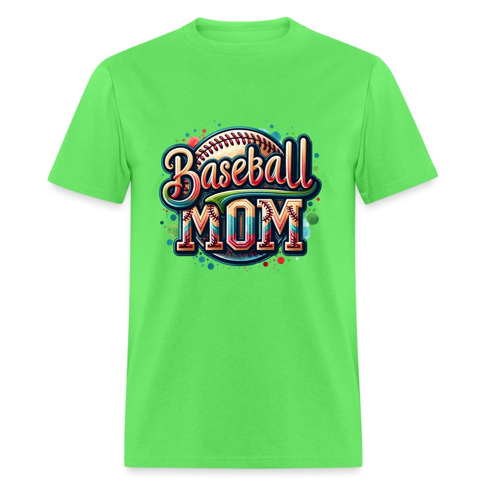 Baseball Mom T-Shirt - option1# - Unisex Classic T-Shirt | Fruit of the Loom 3930