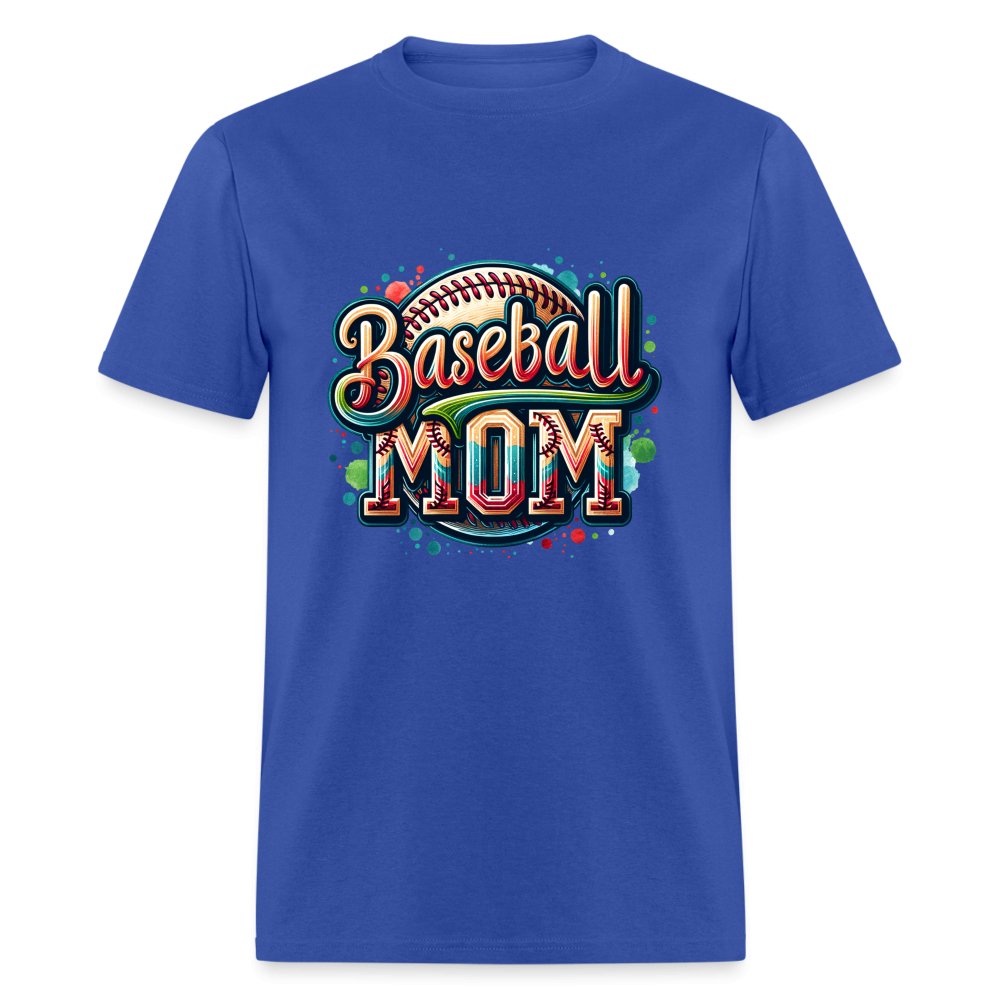 Baseball Mom T-Shirt - option1# - Unisex Classic T-Shirt | Fruit of the Loom 3930