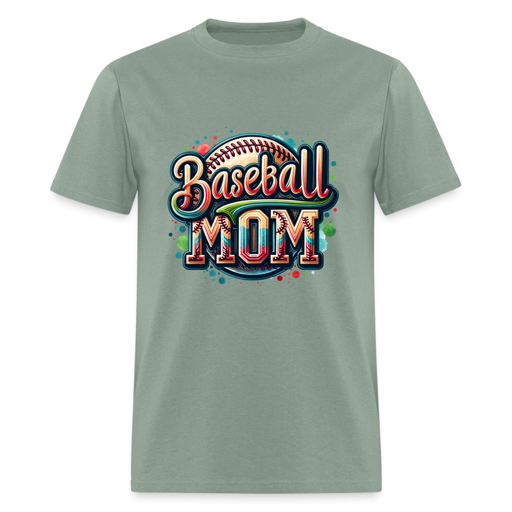 Baseball Mom T-Shirt - option1# - Unisex Classic T-Shirt | Fruit of the Loom 3930