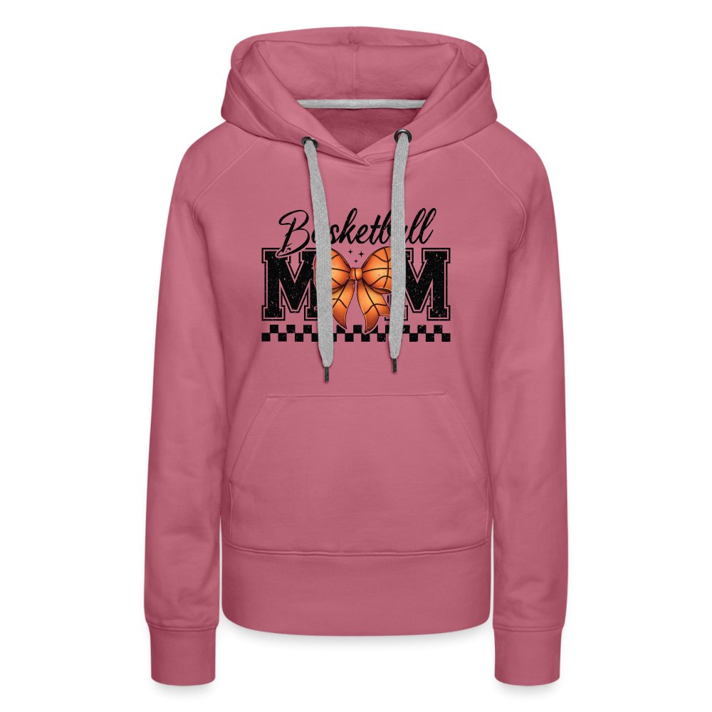 Basketball Mom Premium Hoodie - mauve