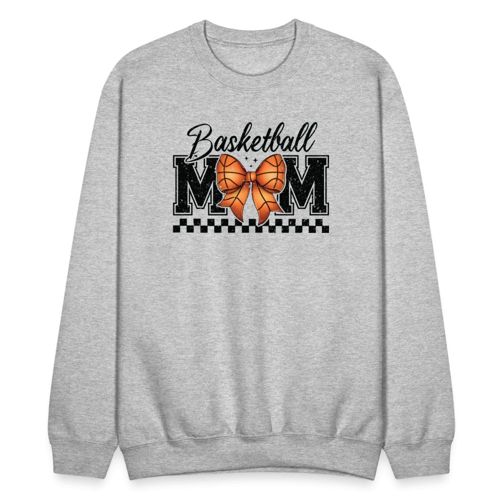 Basketball Mom Sweatshirt - heather gray