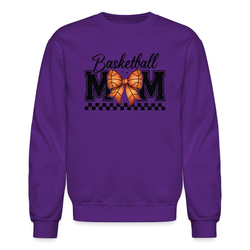 Basketball Mom Sweatshirt - purple