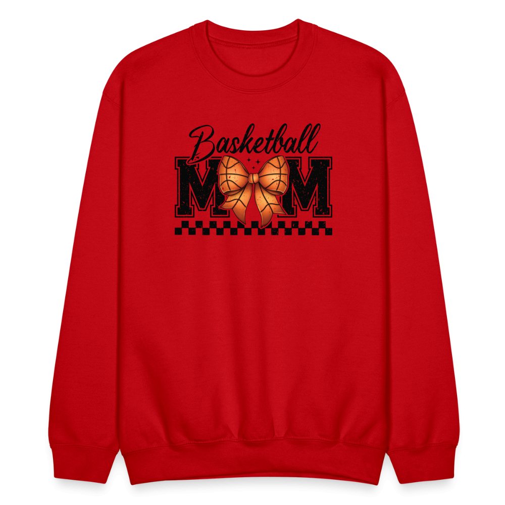 Basketball Mom Sweatshirt - red