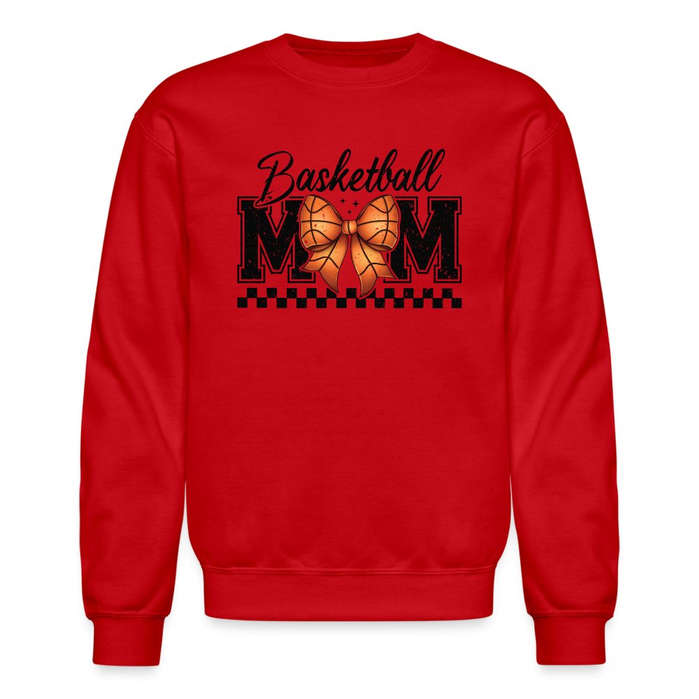 Basketball Mom Sweatshirt - red