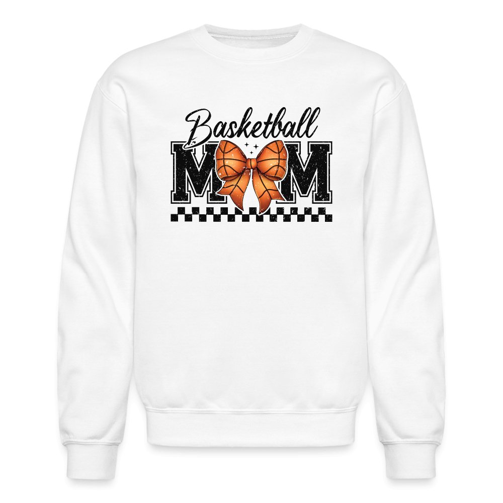 Basketball Mom Sweatshirt - white