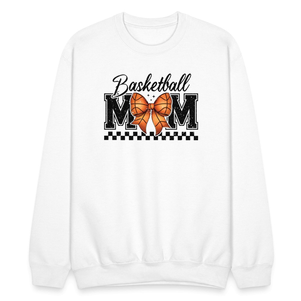 Basketball Mom Sweatshirt - white