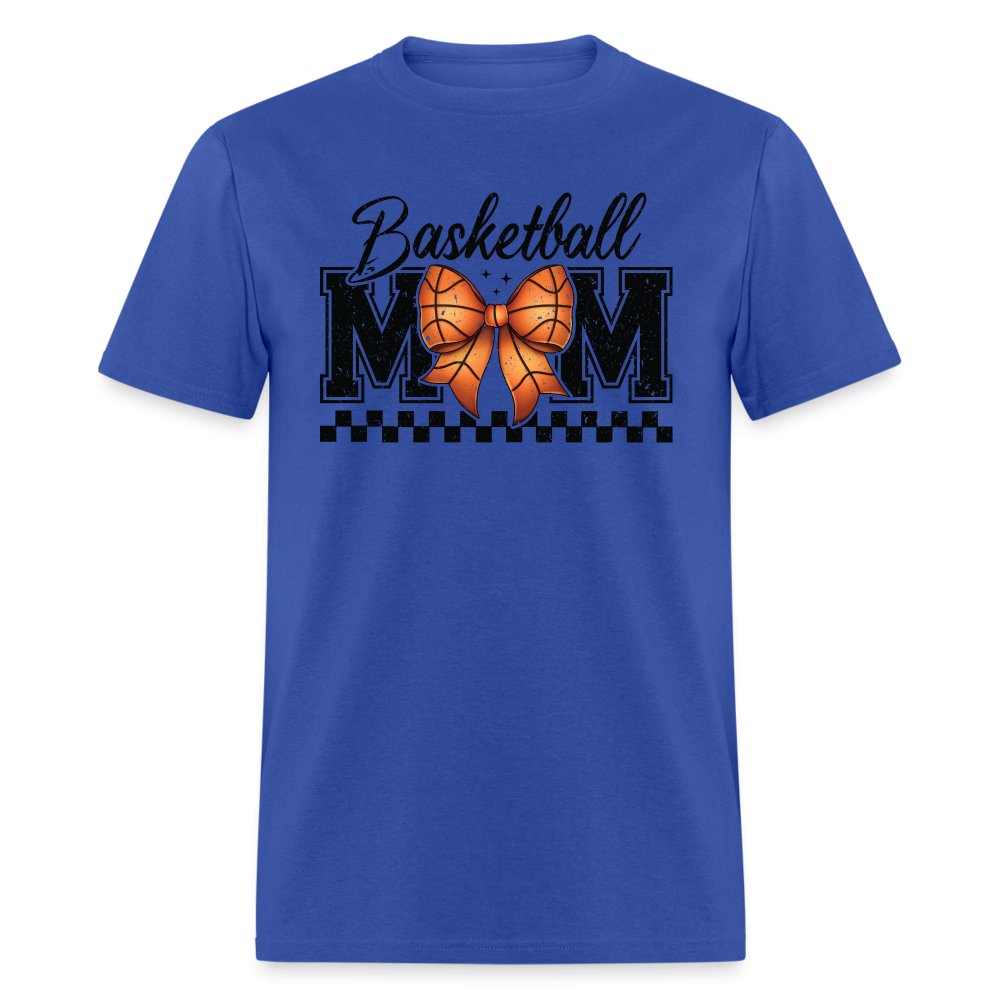 Basketball Mom T-Shirt - royal blue