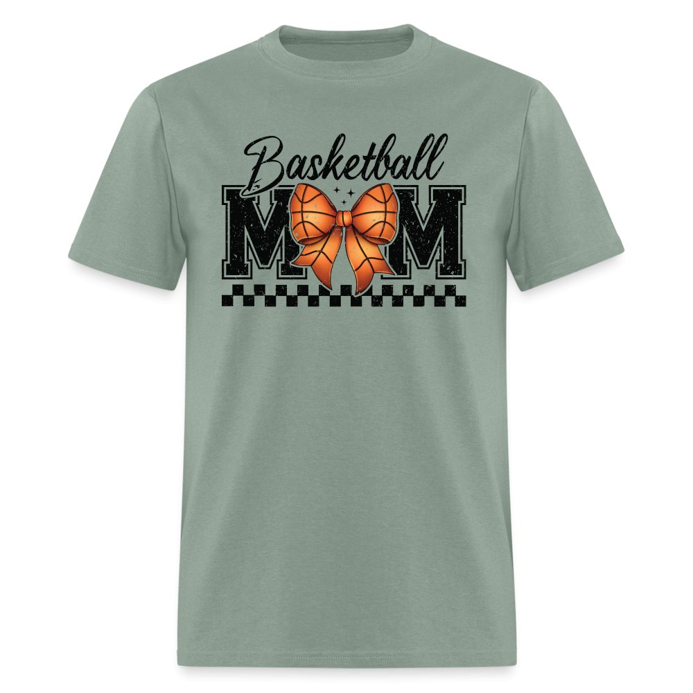 Basketball Mom T-Shirt - sage