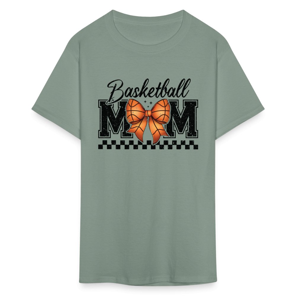 Basketball Mom T-Shirt - sage