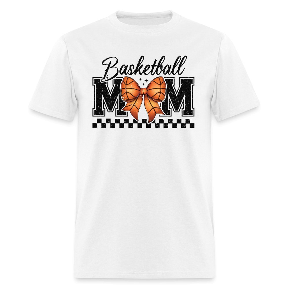 Basketball Mom T-Shirt - white