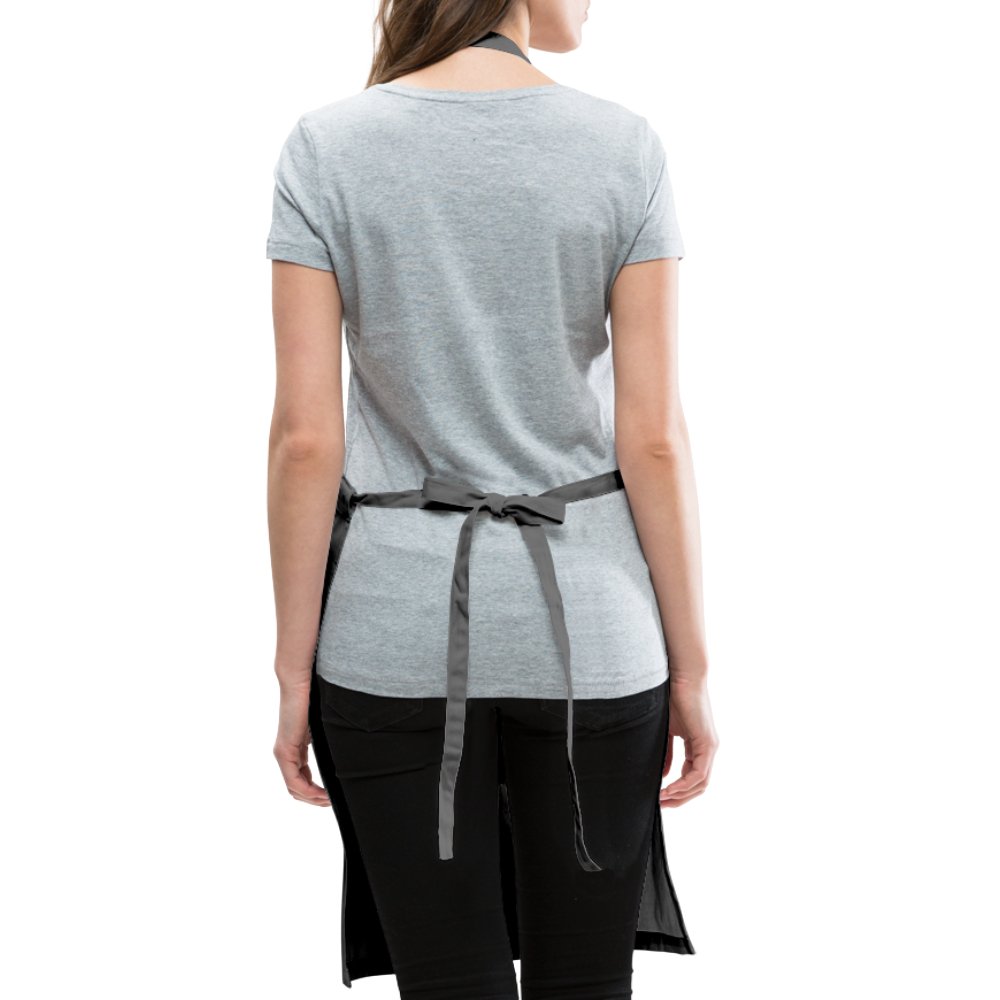 Be The Change You Want To See In The World Adjustable Apron - charcoal