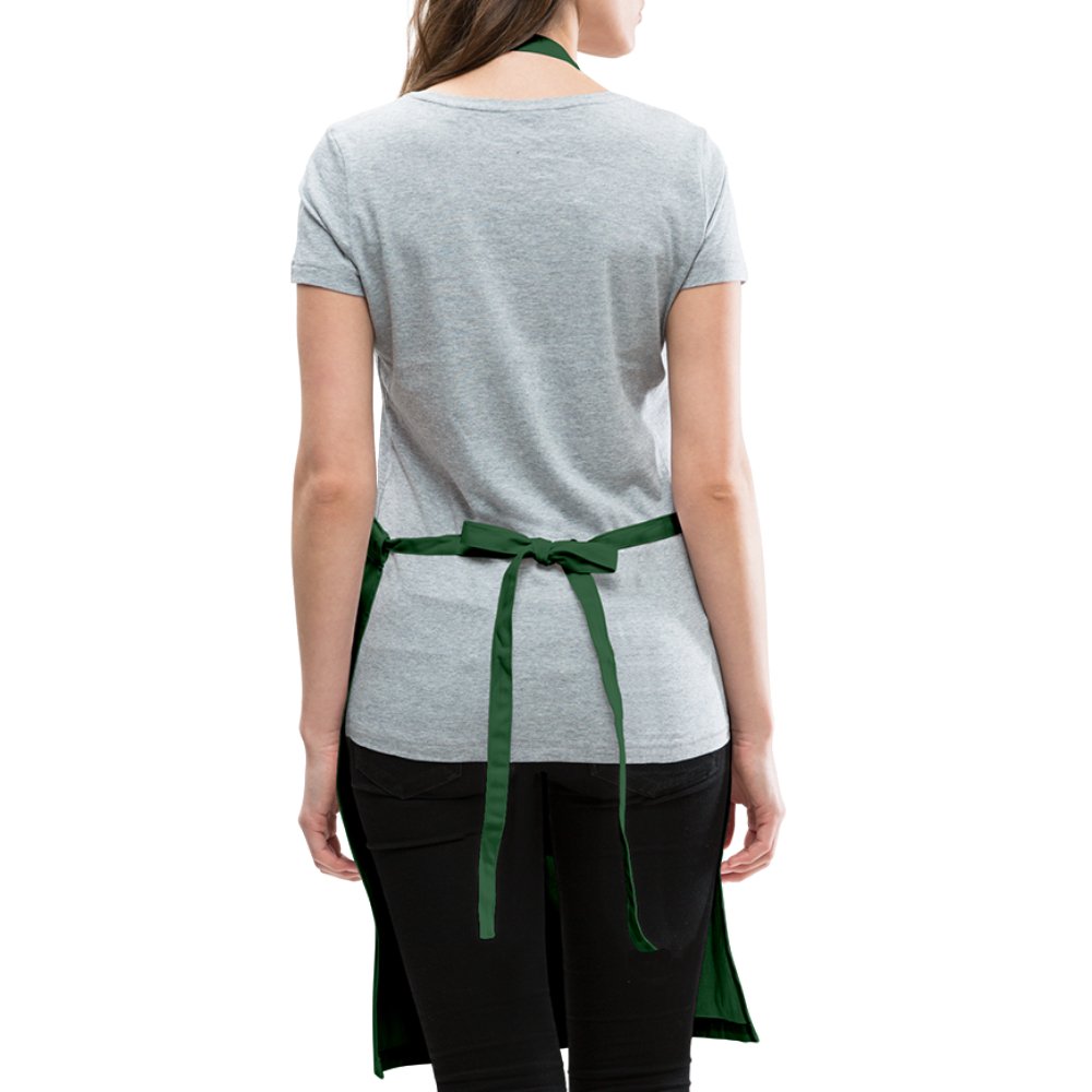 Be The Change You Want To See In The World Adjustable Apron - forest green