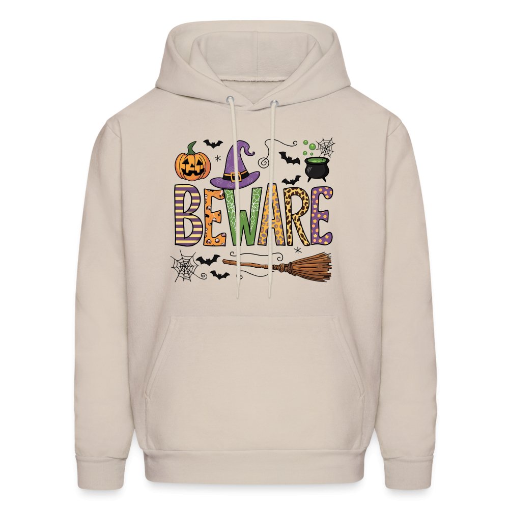 Beware (Halloween Witch) Hoodie - Sand