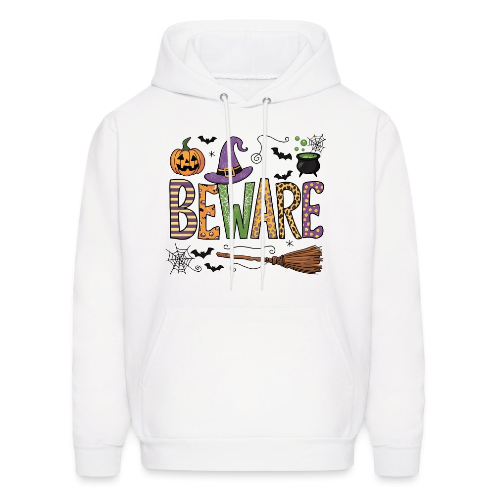 Beware (Halloween Witch) Hoodie - white