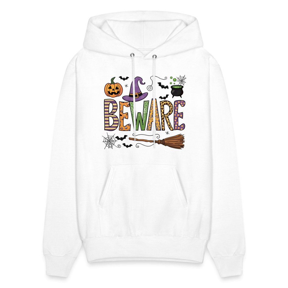 Beware (Halloween Witch) Hoodie - white