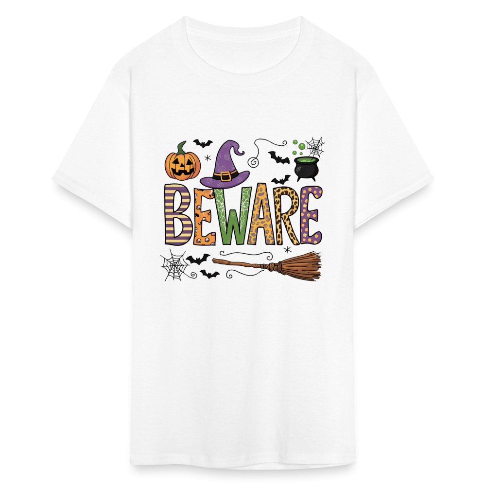 Beware (Halloween Witch) T-Shirt - white