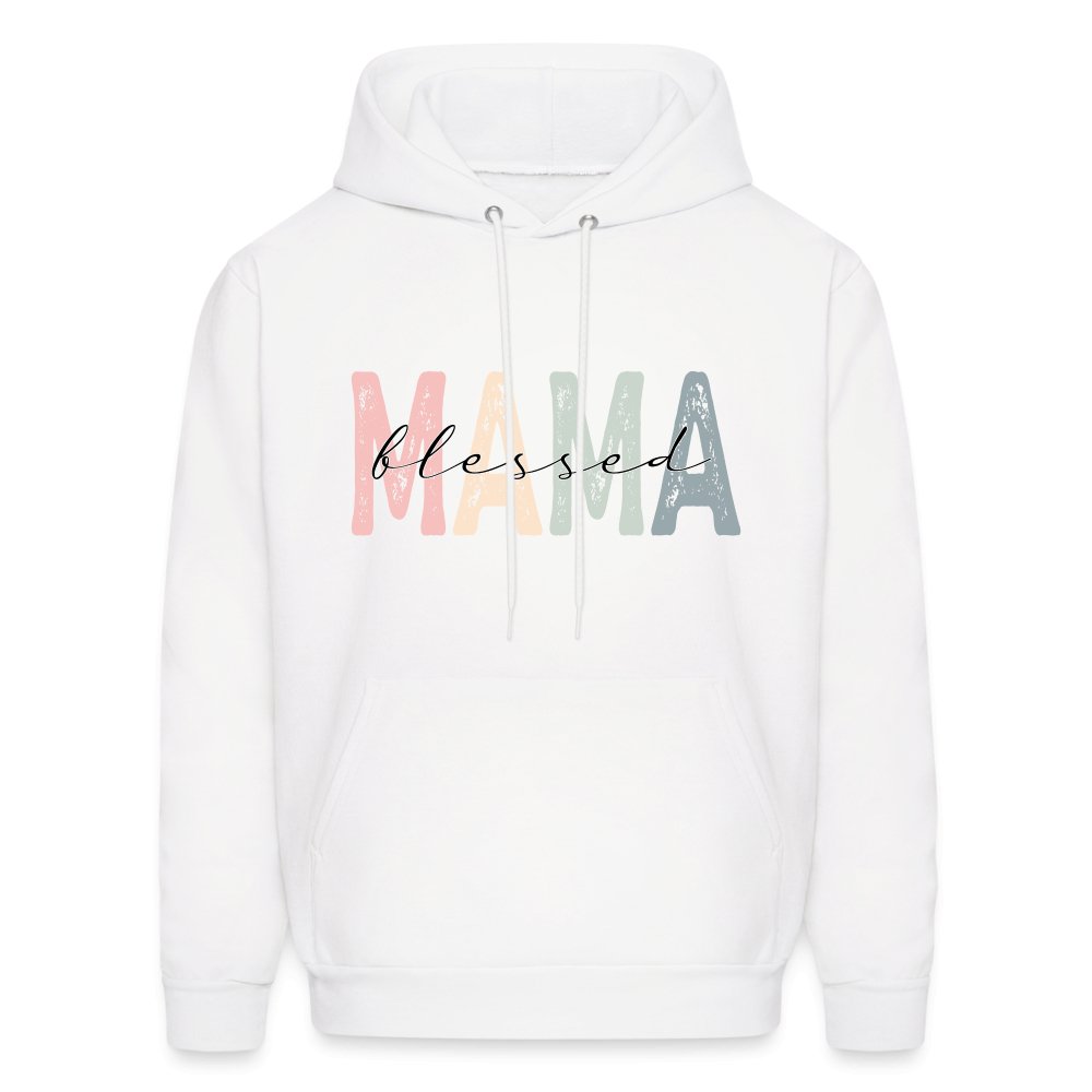 Blessed Mama Hoodie - asphalt gray