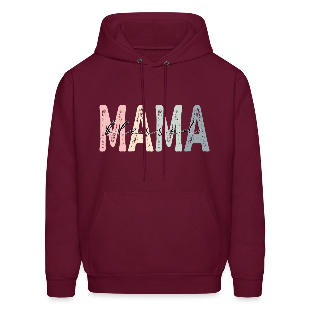 Blessed Mama Hoodie - forest green