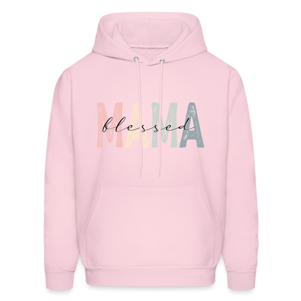 Blessed Mama Hoodie - option1# - Men's Hoodie | Hanes P170