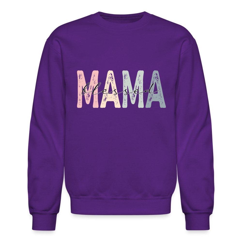 Blessed Mama Sweatshirt - forest green