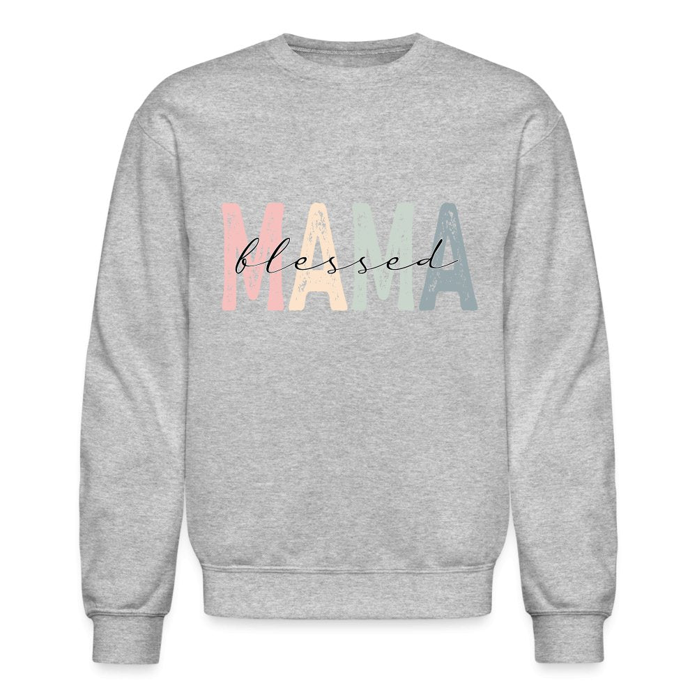 Blessed Mama Sweatshirt - purple