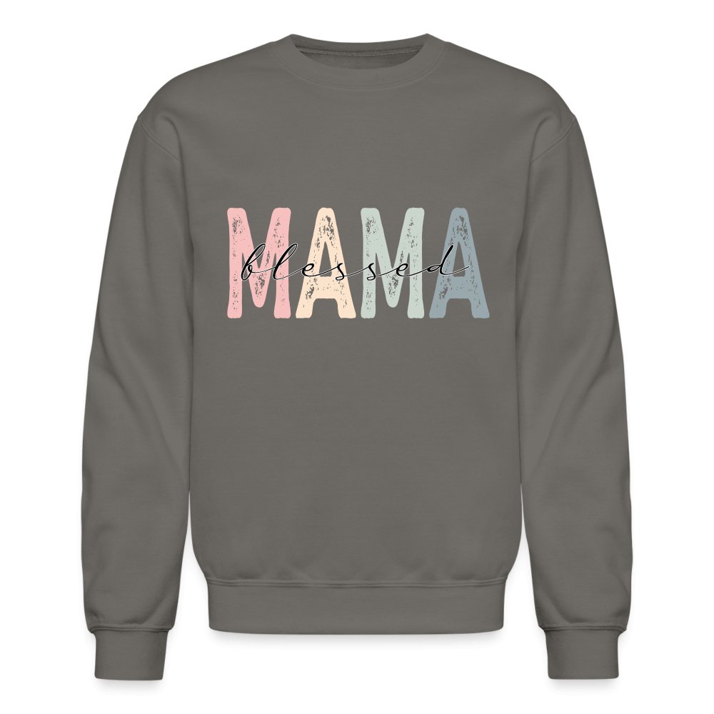 Blessed Mama Sweatshirt - white