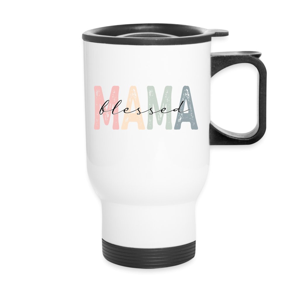 Blessed Mama Travel Mug - One Size