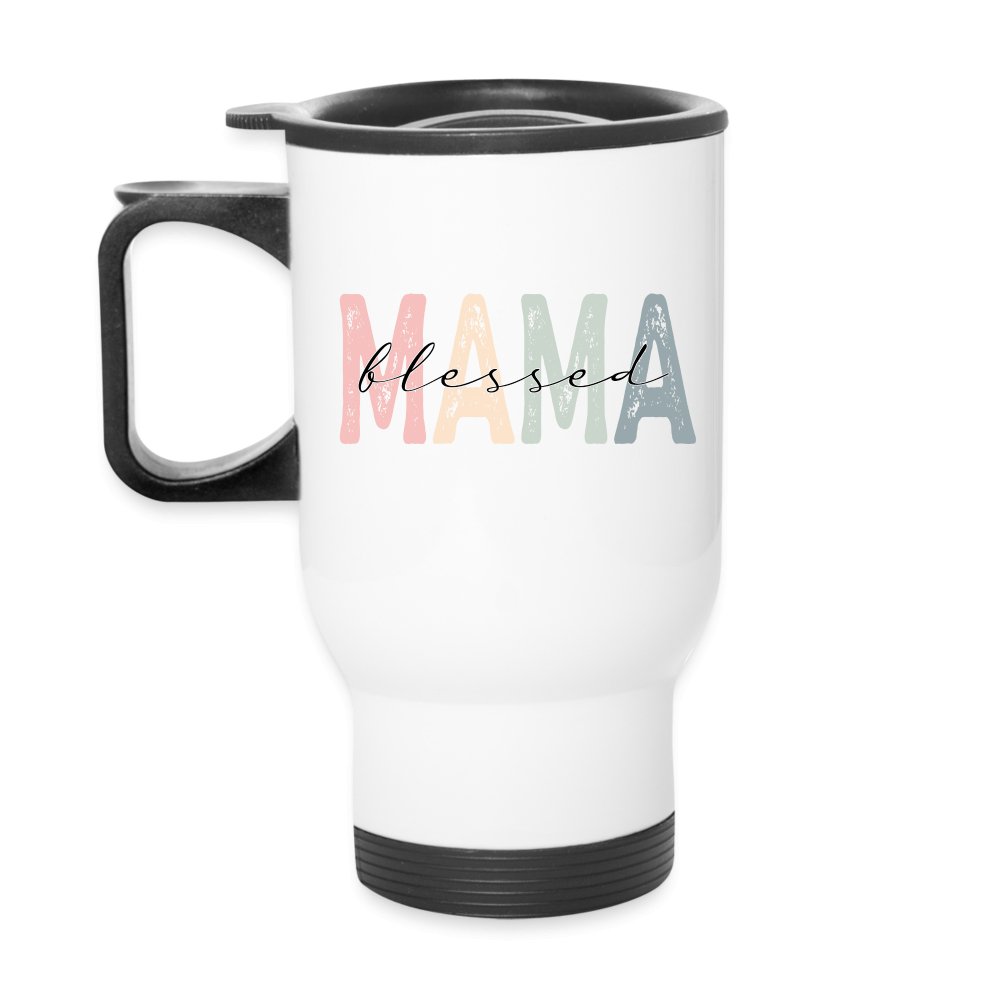 Blessed Mama Travel Mug - One Size