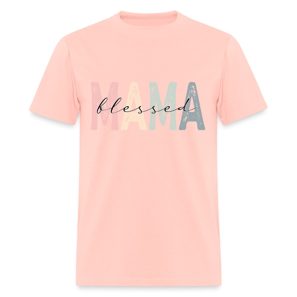 Blessed Mama Unisex Classic T-Shirt - blush pink