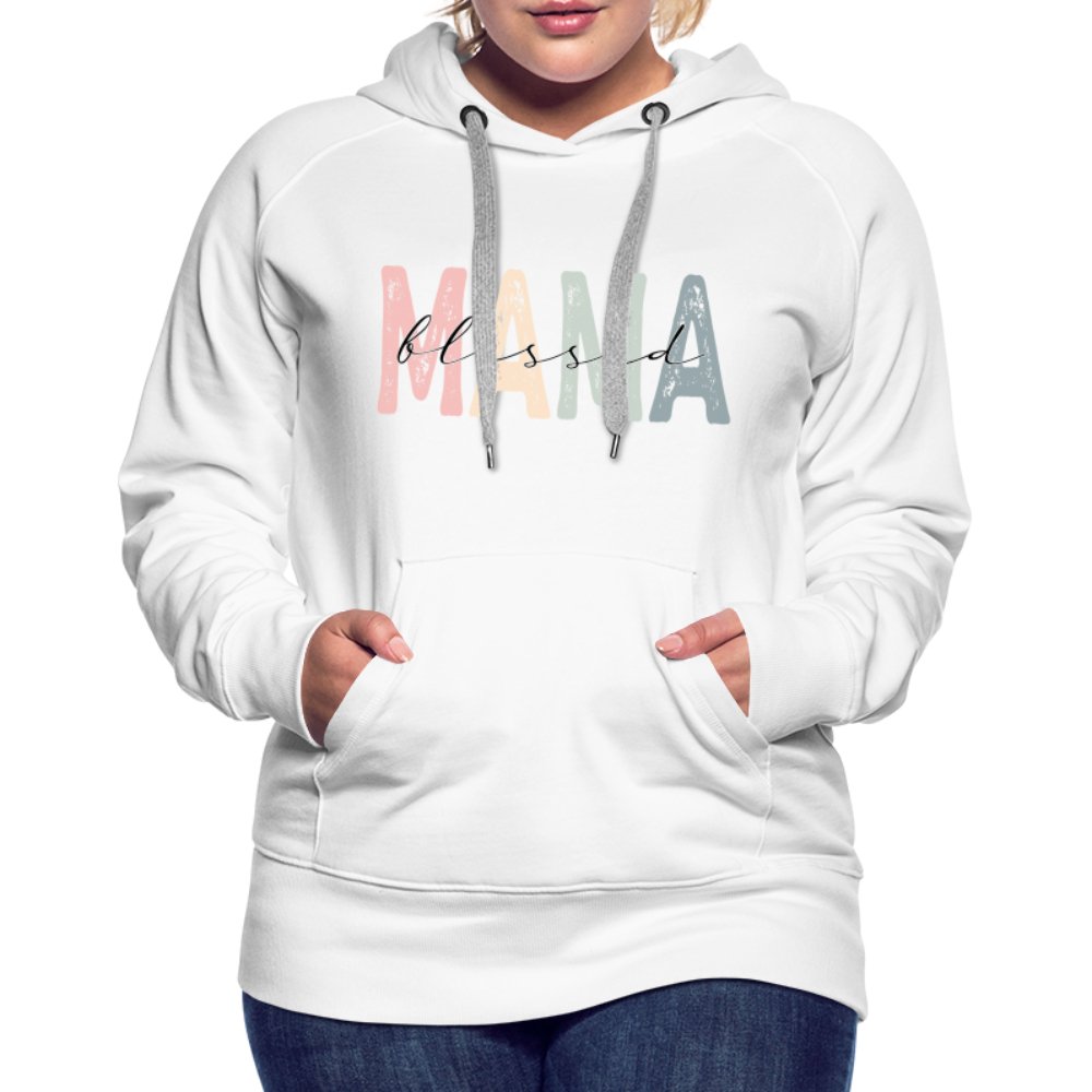 Blessed Mama Women’s Premium Hoodie - mauve