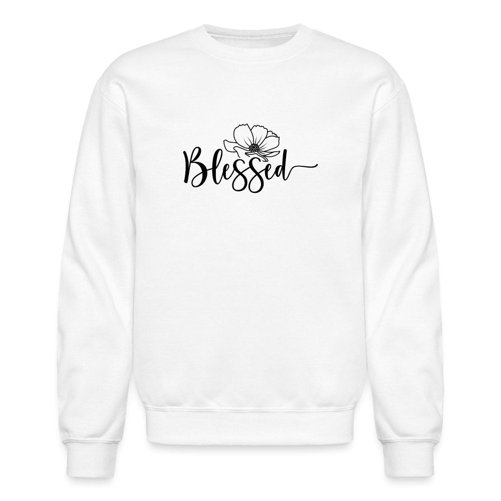 Blessed Sweatshirt - option1# - Unisex Crewneck Sweatshirt | Gildan 18000