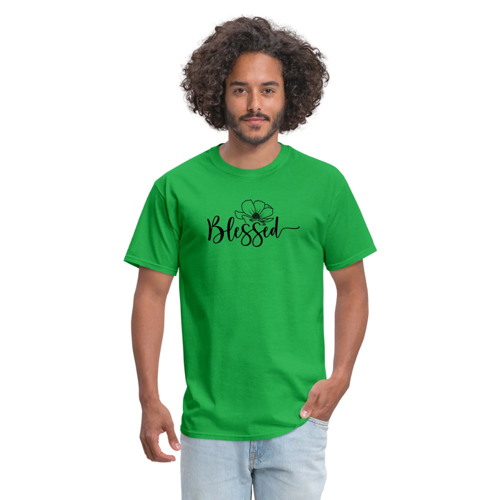 Blessed T-Shirt (Spreading Good Vibes) - option1# - Unisex Classic T-Shirt | Fruit of the Loom 3930