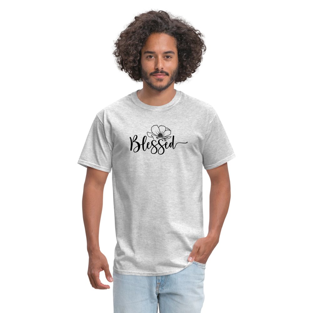 Blessed T-Shirt (Spreading Good Vibes) - option1# - Unisex Classic T-Shirt | Fruit of the Loom 3930