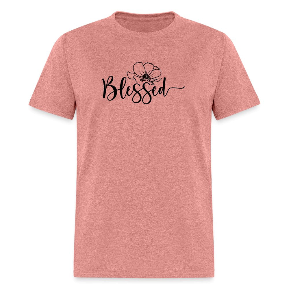 Blessed T-Shirt (Spreading Good Vibes) - option1# - Unisex Classic T-Shirt | Fruit of the Loom 3930