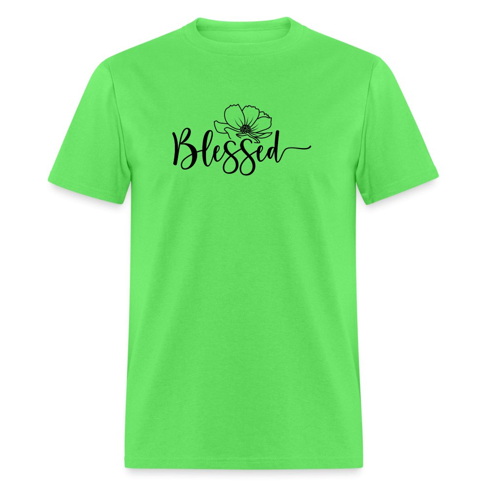 Blessed T-Shirt (Spreading Good Vibes) - option1# - Unisex Classic T-Shirt | Fruit of the Loom 3930