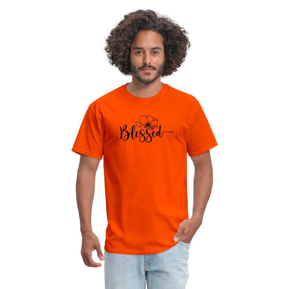 Blessed T-Shirt (Spreading Good Vibes) - option1# - Unisex Classic T-Shirt | Fruit of the Loom 3930