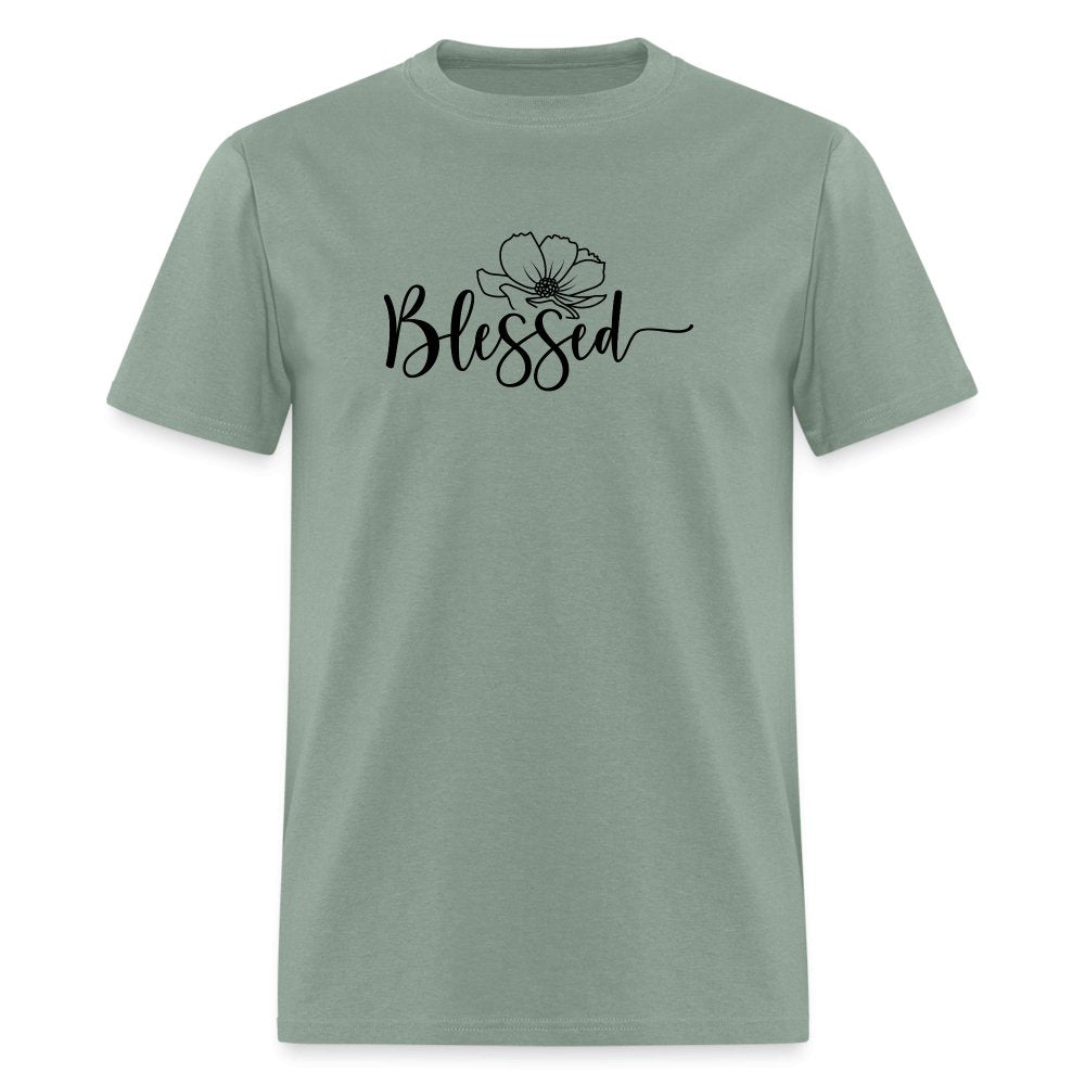 Blessed T-Shirt (Spreading Good Vibes) - option1# - Unisex Classic T-Shirt | Fruit of the Loom 3930