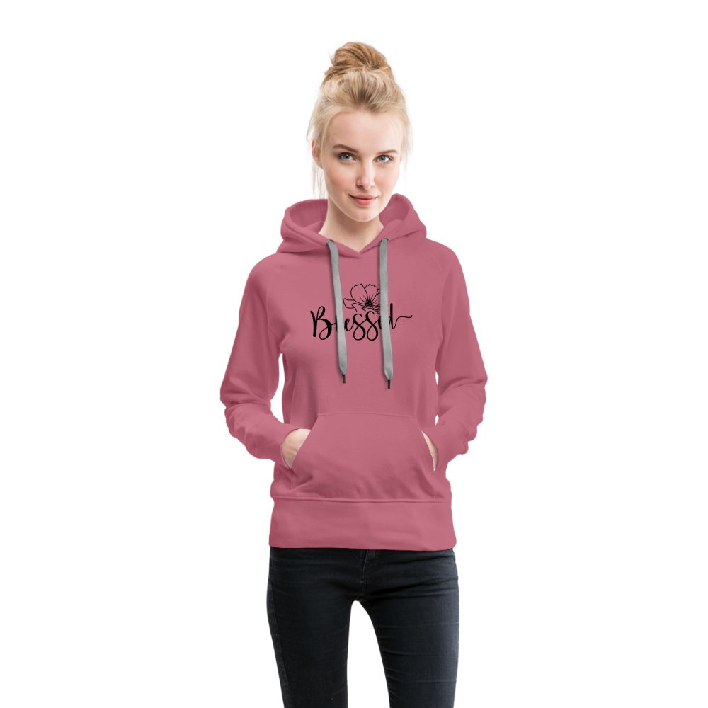 Blessed Women’s Premium Hoodie - mauve