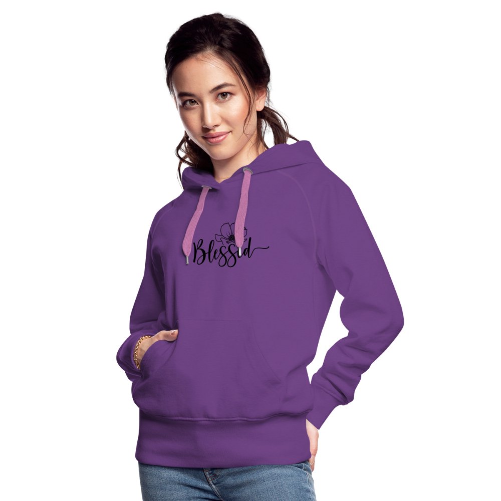 Blessed Women’s Premium Hoodie - option1# - Women’s Premium Hoodie | Spreadshirt 444