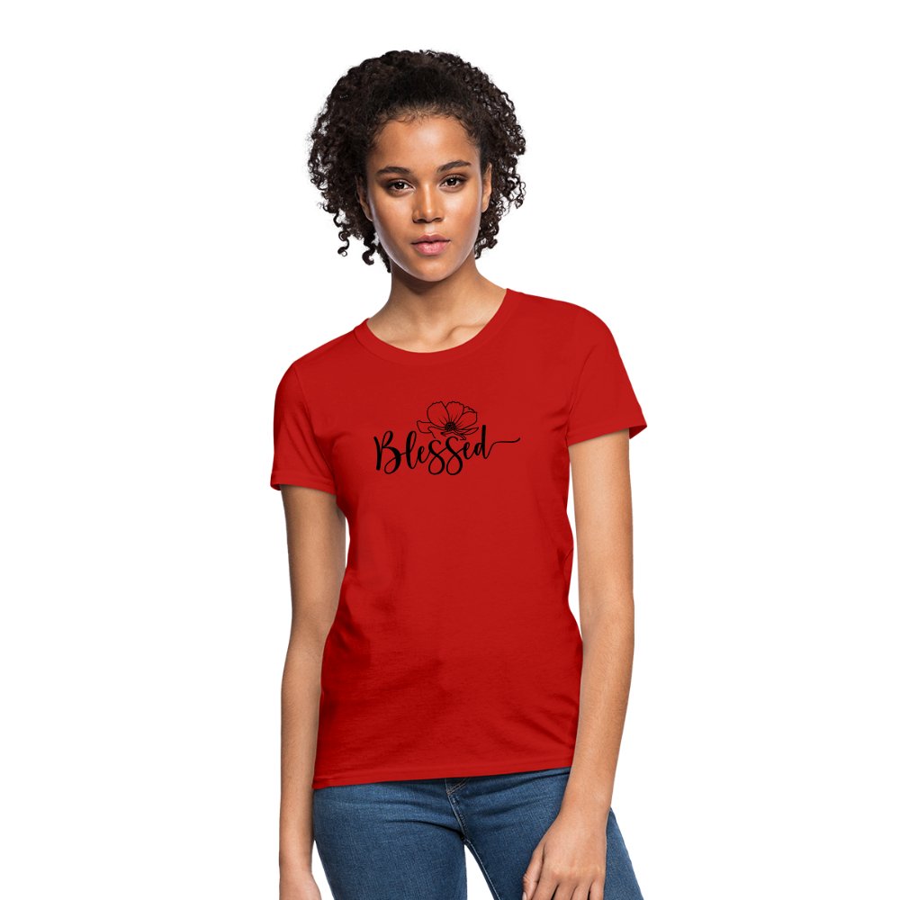 Blessed Women's T-Shirt - option1# - Women's T-Shirt | Fruit of the Loom L3930R