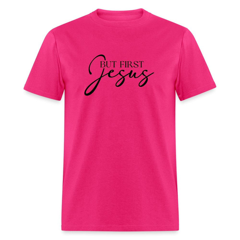 But First Jesus T-Shirt - option1# - Unisex Classic T-Shirt | Fruit of the Loom 3930