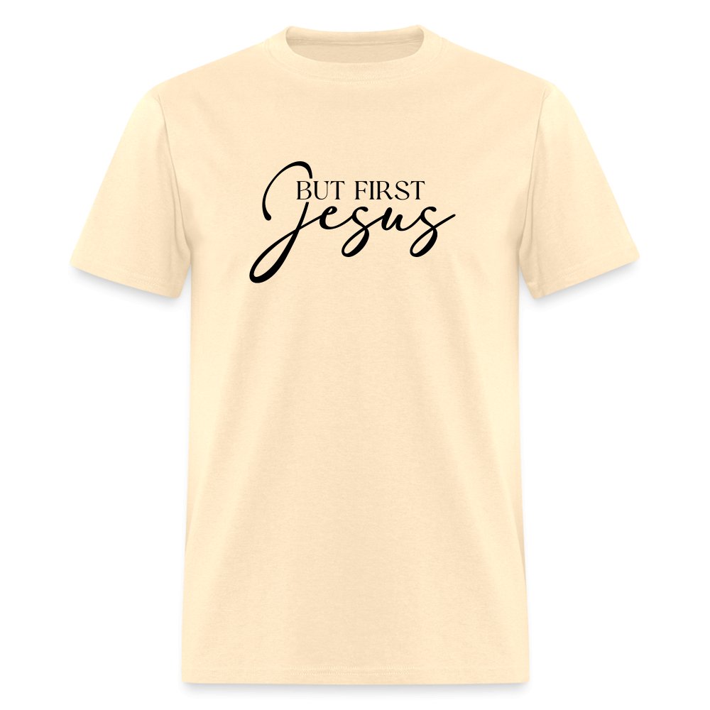 But First Jesus T-Shirt - option1# - Unisex Classic T-Shirt | Fruit of the Loom 3930