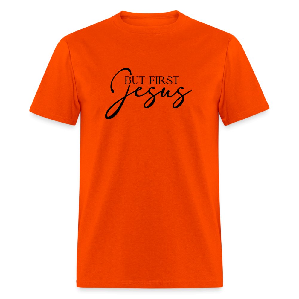 But First Jesus T-Shirt - option1# - Unisex Classic T-Shirt | Fruit of the Loom 3930