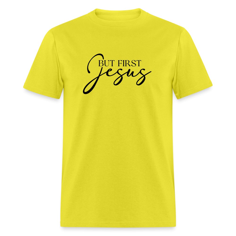 But First Jesus T-Shirt - option1# - Unisex Classic T-Shirt | Fruit of the Loom 3930