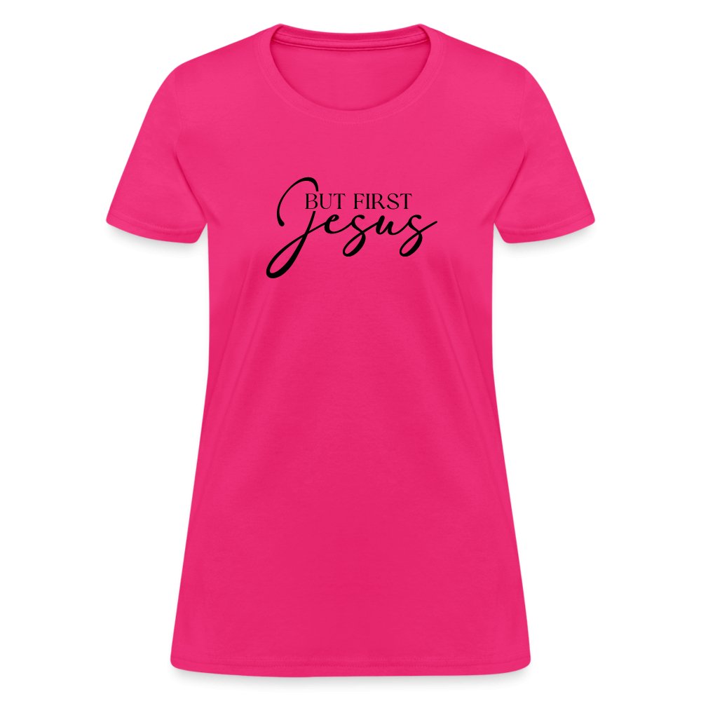 But First Jesus Women's T-Shirt - option1# - Women's T-Shirt | Fruit of the Loom L3930R